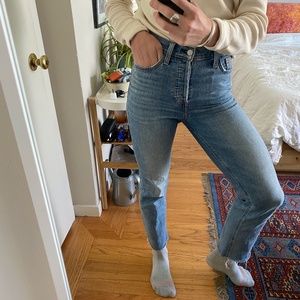 Denim Forum Arlo Straight (Aritzia)